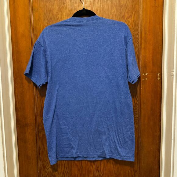 EUC Cocoa Beach Florida Space Coast Graphic T‎ Blue M Rocket Shuttle Science - Picture 7 of 7